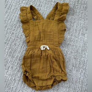 Jamie Kay Mustard Romper Sz 2yr